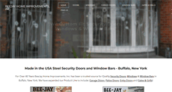 Desktop Screenshot of beejaysecuritydoors.com